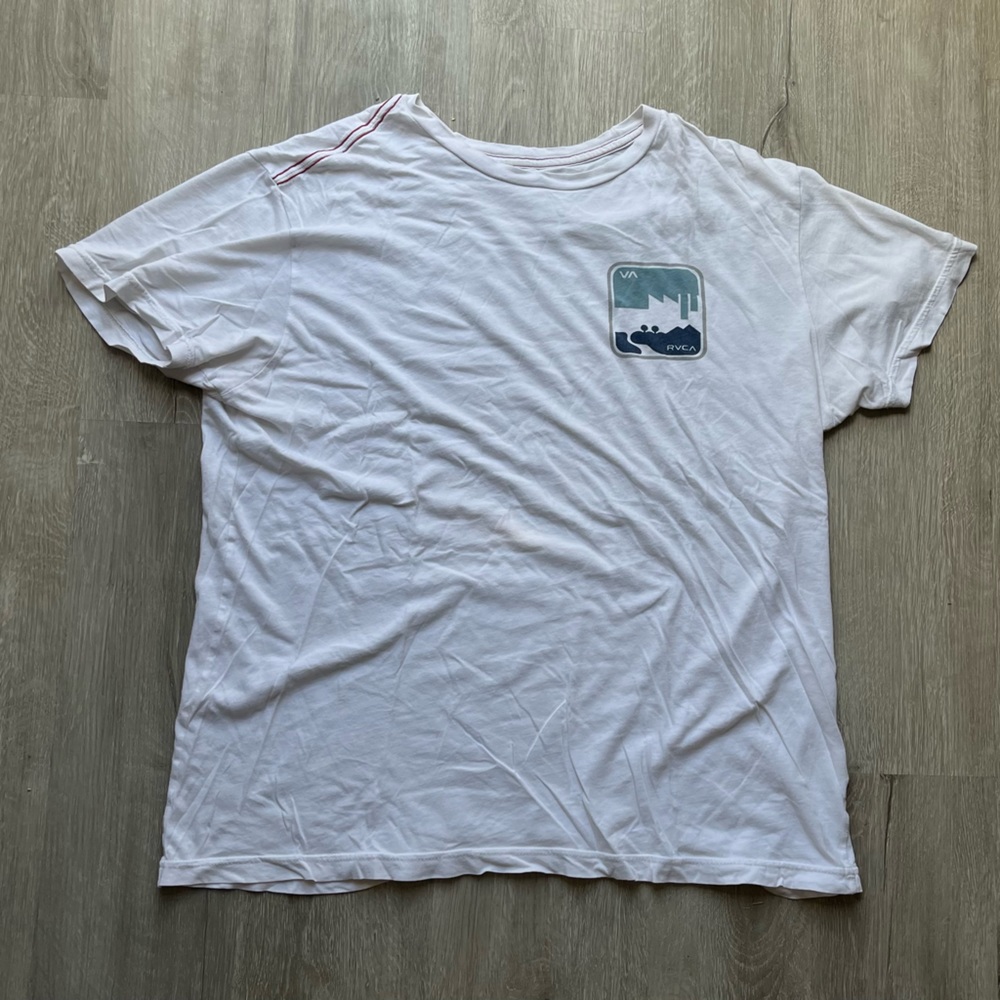 White RVCA tee